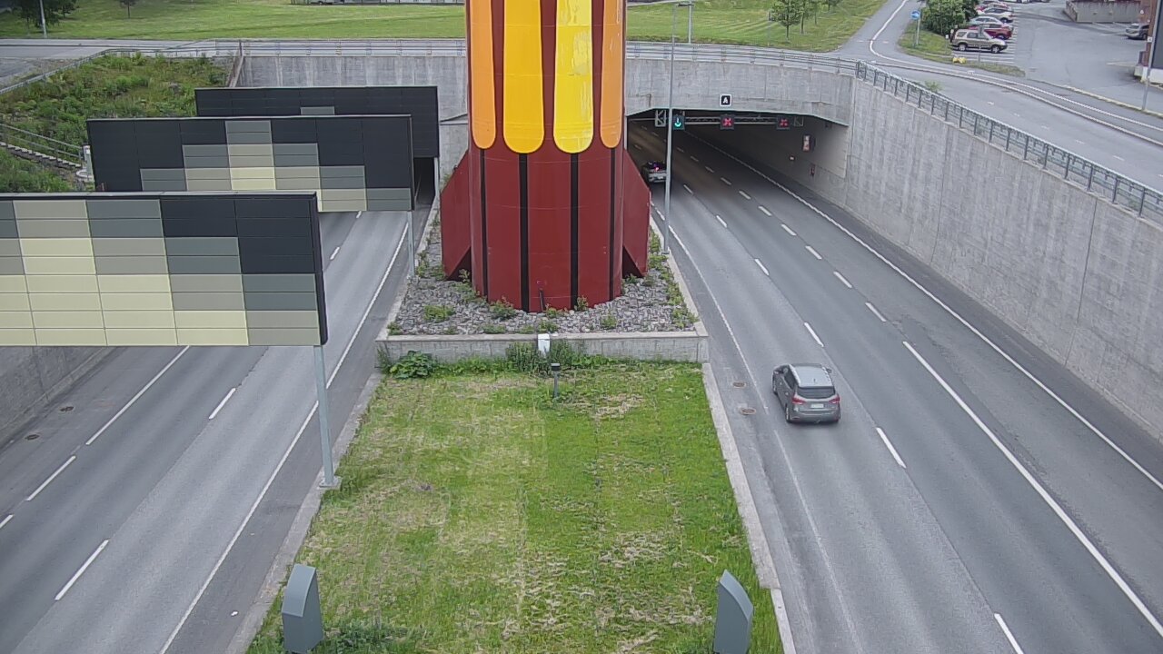 Kelikamerat Kuva Tie 12 Tampere, Rantatunnelin puomi, länsi, Tampere, Pirkanmaa