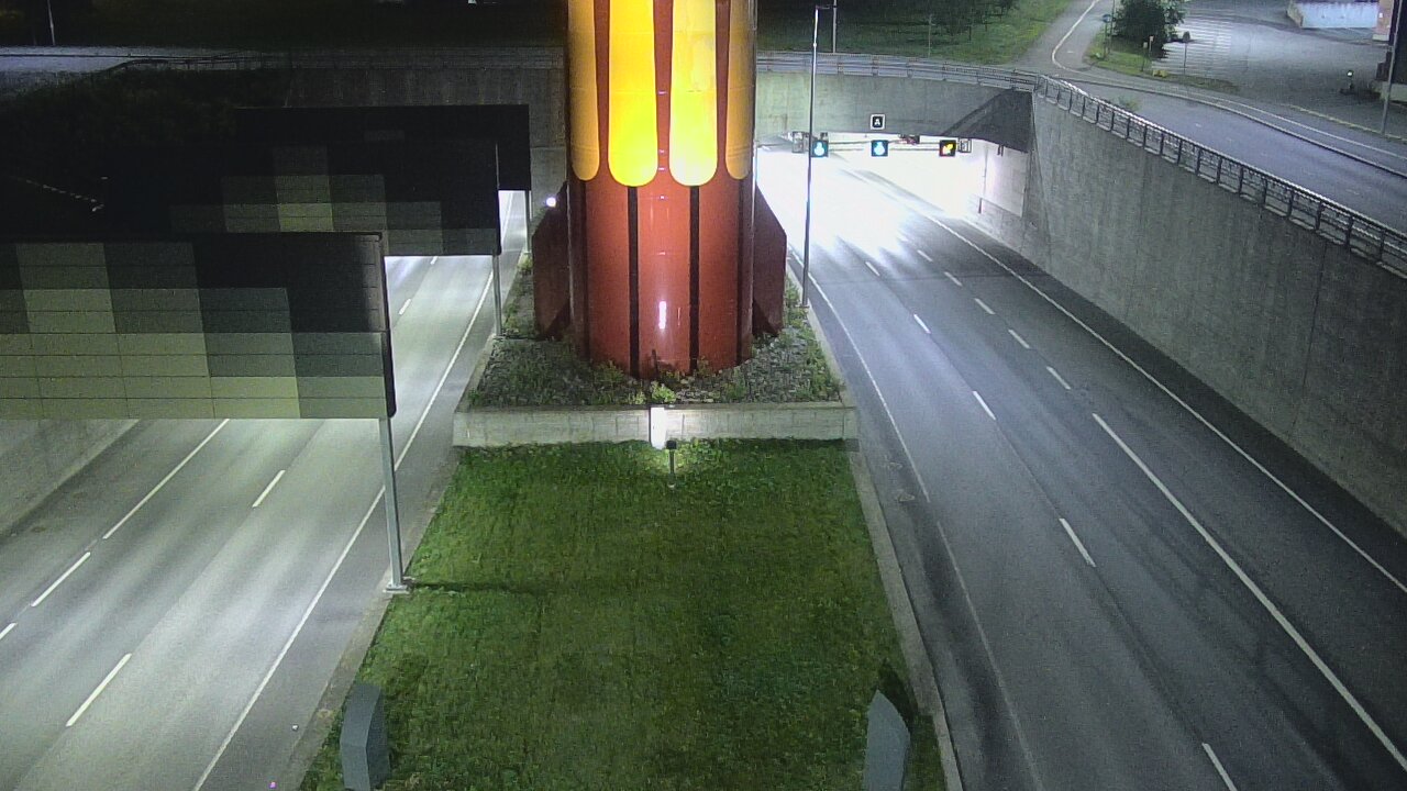 Kelikamerat Kuva Tie 12 Tampere, Rantatunnelin puomi, länsi, Tampere, Pirkanmaa
