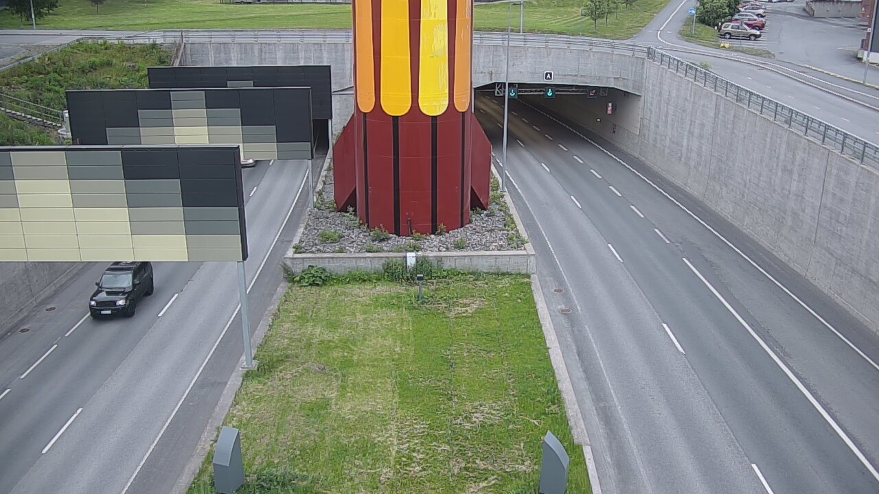 Kelikamerat Kuva Tie 12 Tampere, Rantatunnelin puomi, länsi, Tampere, Pirkanmaa
