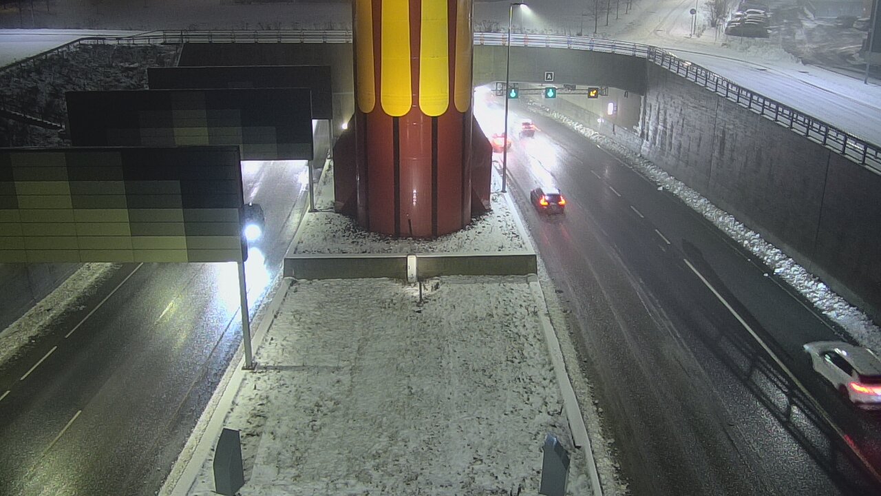 Kelikamerat Kuva Tie 12 Tampere, Rantatunnelin puomi, länsi, Tampere, Pirkanmaa