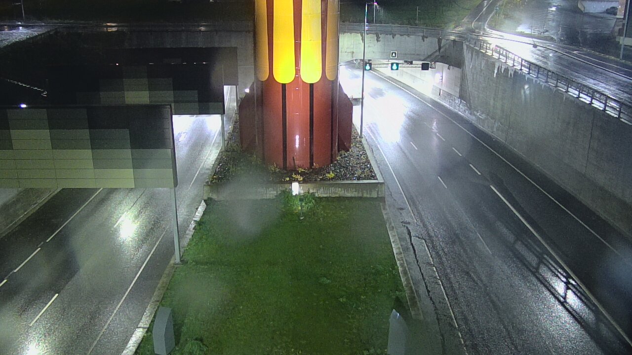 Kelikamerat Kuva Tie 12 Tampere, Rantatunnelin puomi, länsi, Tampere, Pirkanmaa