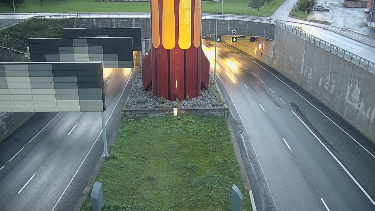 Kelikamerat Kuva Tie 12 Tampere, Rantatunnelin puomi, länsi, Tampere, Pirkanmaa