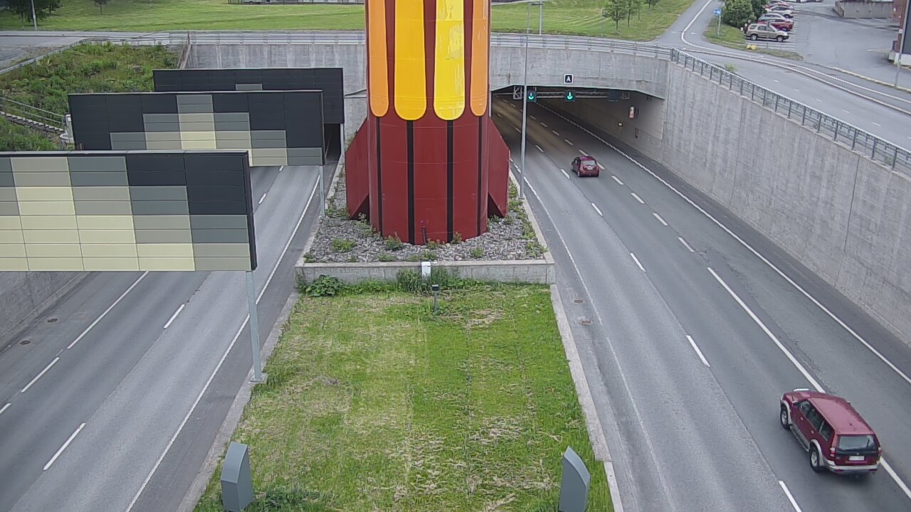 Kelikamerat Kuva Tie 12 Tampere, Rantatunnelin puomi, länsi, Tampere, Pirkanmaa