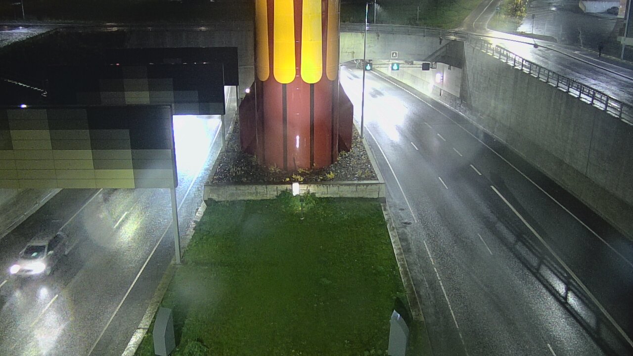 Kelikamerat Kuva Tie 12 Tampere, Rantatunnelin puomi, länsi, Tampere, Pirkanmaa