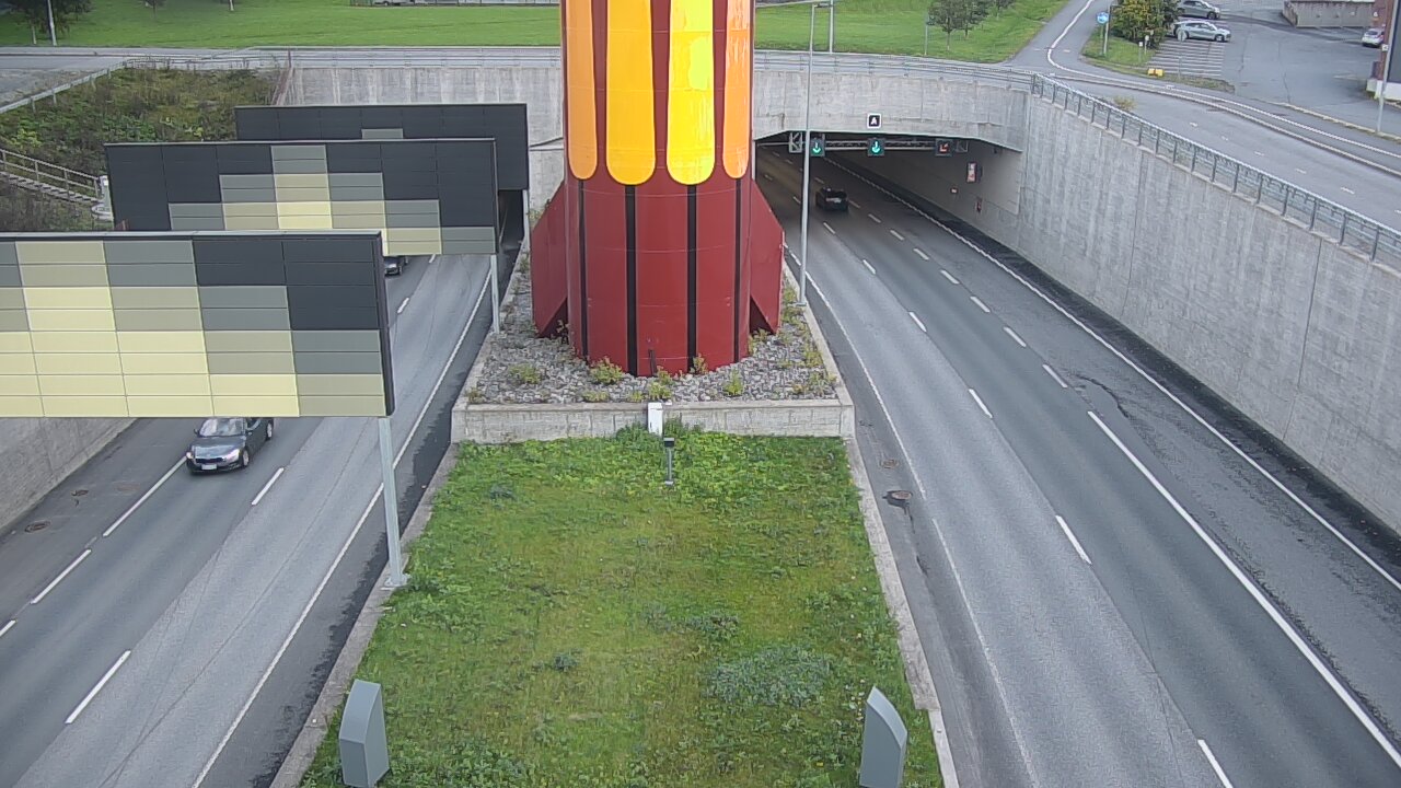 Kelikamerat Kuva Tie 12 Tampere, Rantatunnelin puomi, länsi, Tampere, Pirkanmaa