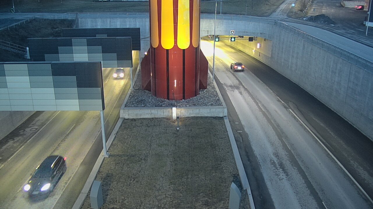 Kelikamerat Kuva Tie 12 Tampere, Rantatunnelin puomi, länsi, Tampere, Pirkanmaa