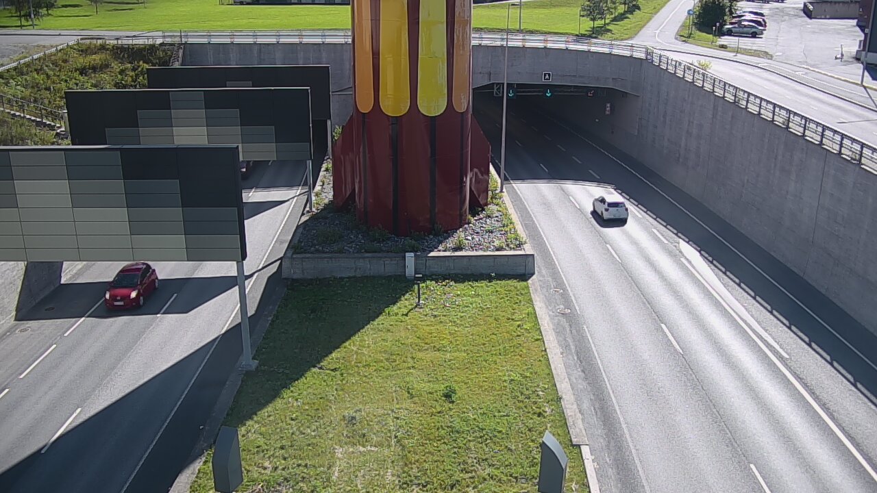 Kelikamerat Kuva Tie 12 Tampere, Rantatunnelin puomi, länsi, Tampere, Pirkanmaa