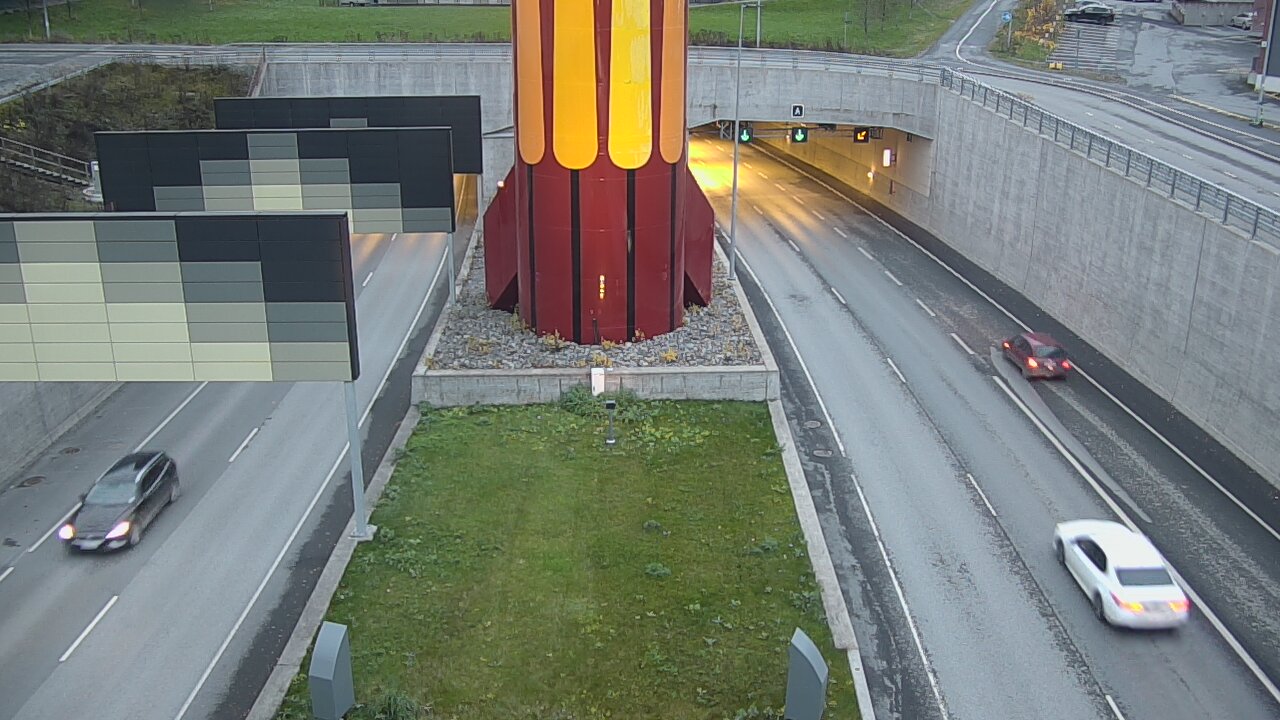 Kelikamerat Kuva Tie 12 Tampere, Rantatunnelin puomi, länsi, Tampere, Pirkanmaa