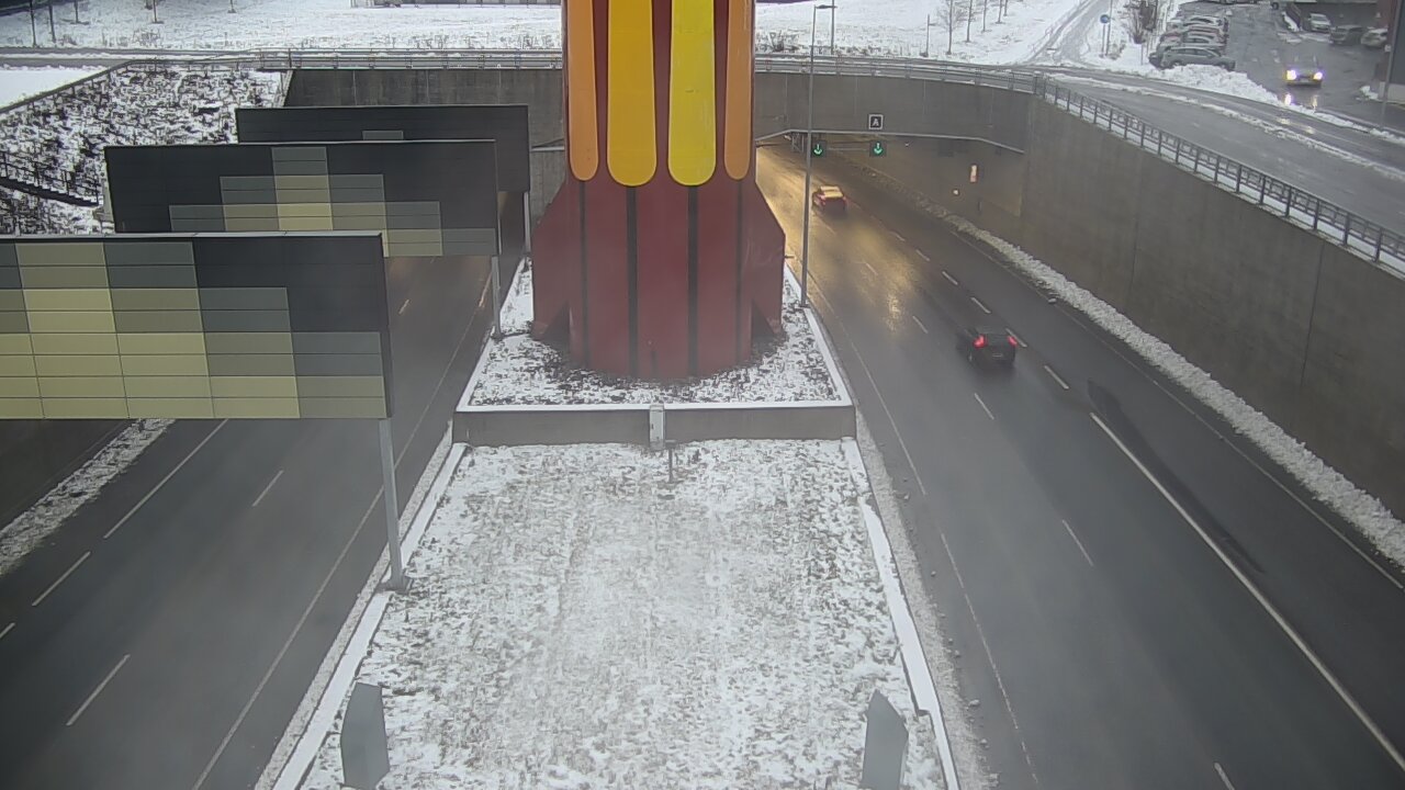 Kelikamerat Kuva Tie 12 Tampere, Rantatunnelin puomi, länsi, Tampere, Pirkanmaa