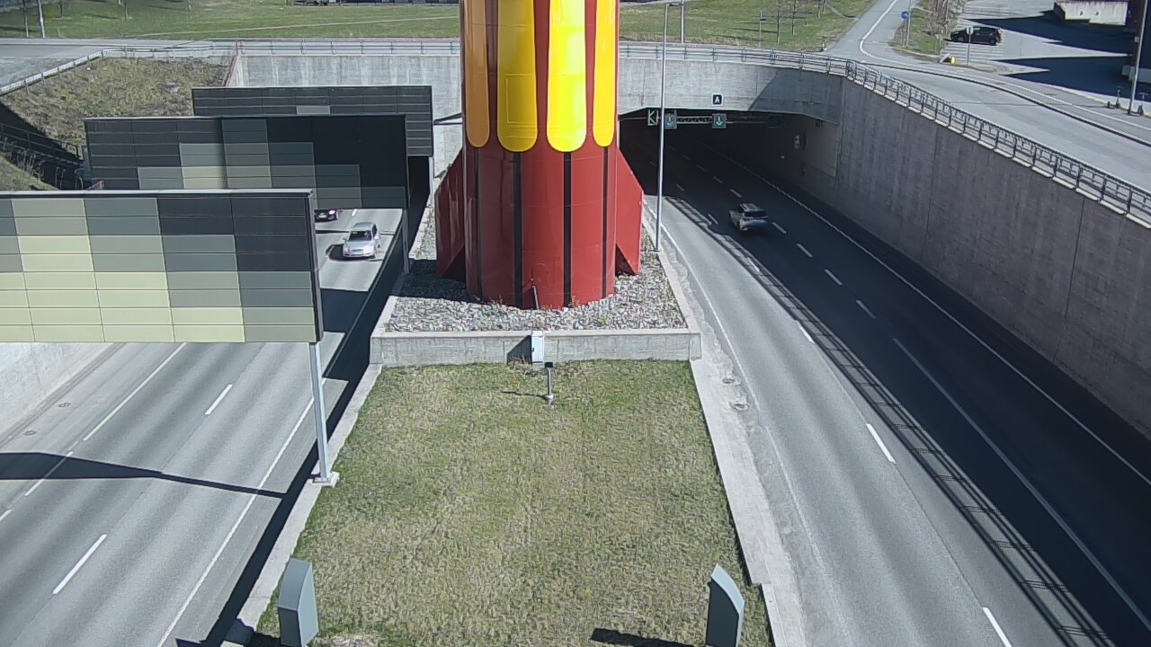 Weather Camera Image Road 12 Tampere, Rantatunneli boom west, Tampere, Pirkanmaa