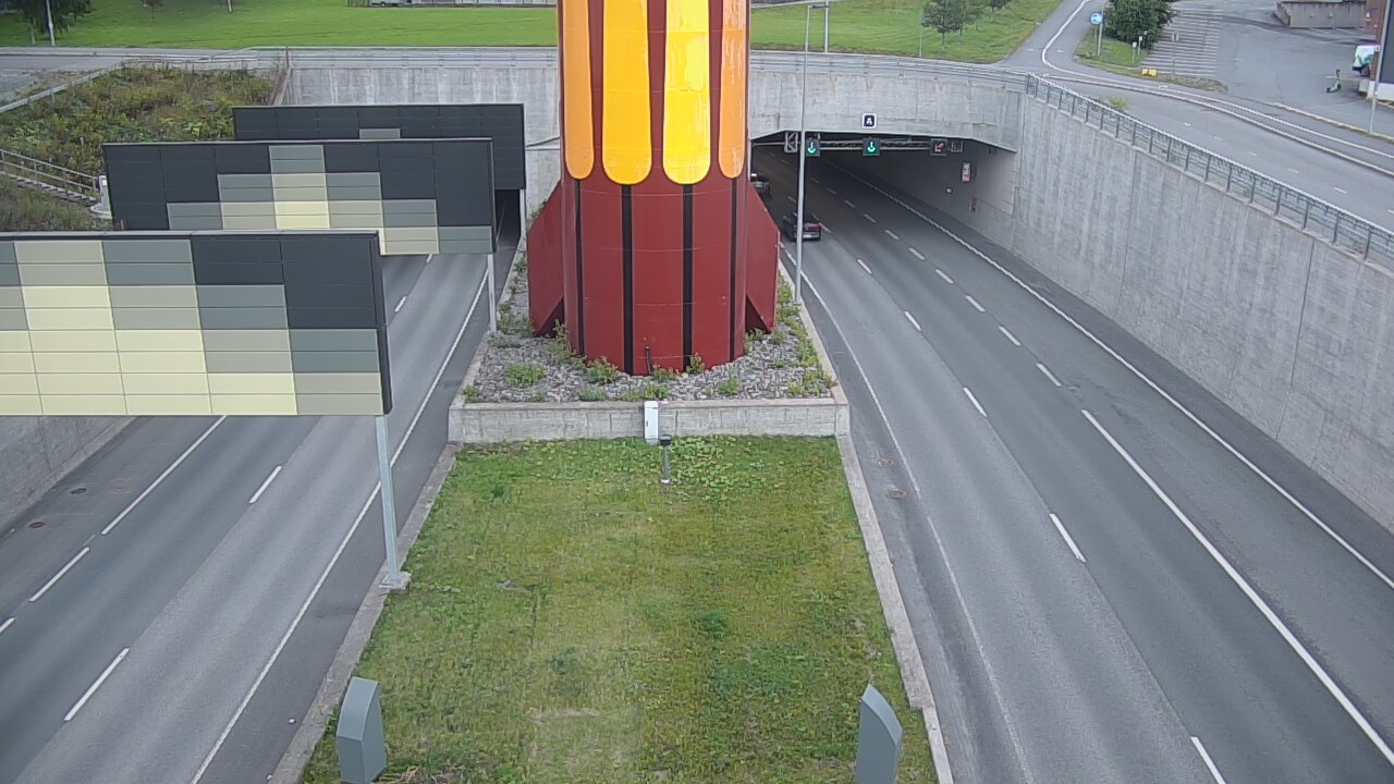 Kelikamerat Kuva Tie 12 Tampere, Rantatunnelin puomi, länsi, Tampere, Pirkanmaa