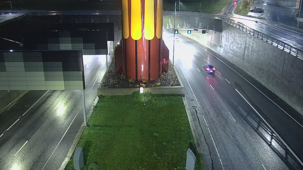 Kelikamerat Kuva Tie 12 Tampere, Rantatunnelin puomi, länsi, Tampere, Pirkanmaa