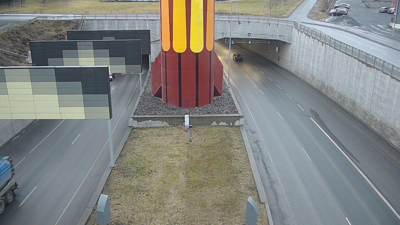 Kelikamerat Kuva Tie 12 Tampere, Rantatunnelin puomi, länsi, Tampere, Pirkanmaa