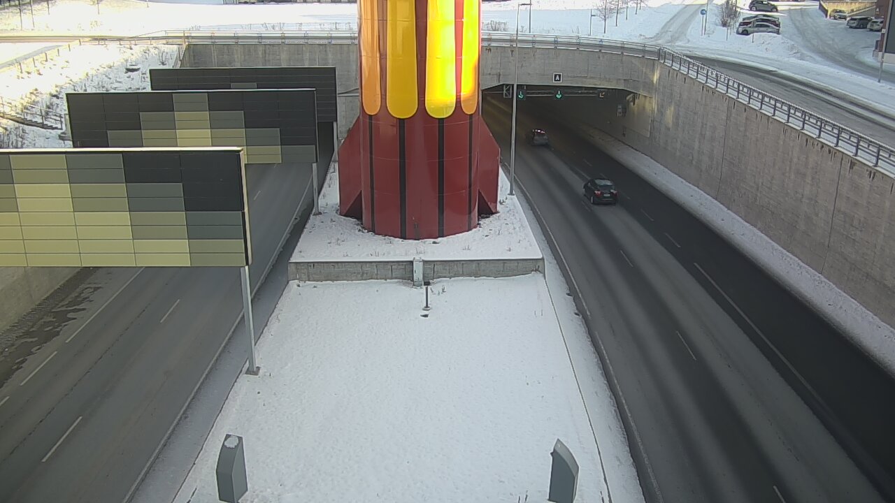 Weather Camera Image Road 12 Tampere, Rantatunneli boom west, Tampere, Pirkanmaa