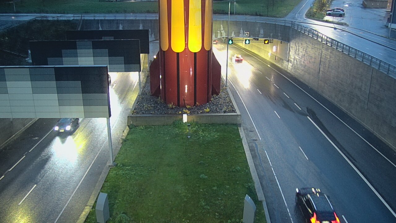 Kelikamerat Kuva Tie 12 Tampere, Rantatunnelin puomi, länsi, Tampere, Pirkanmaa