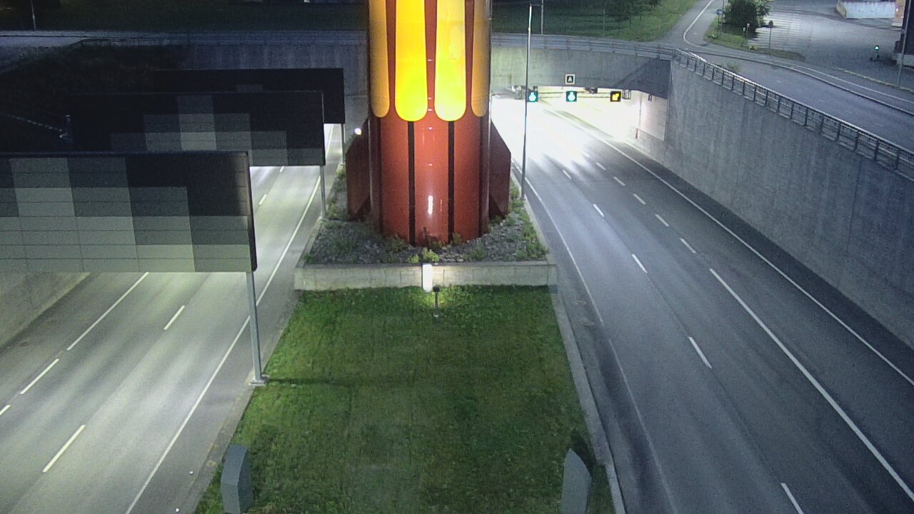Kelikamerat Kuva Tie 12 Tampere, Rantatunnelin puomi, länsi, Tampere, Pirkanmaa