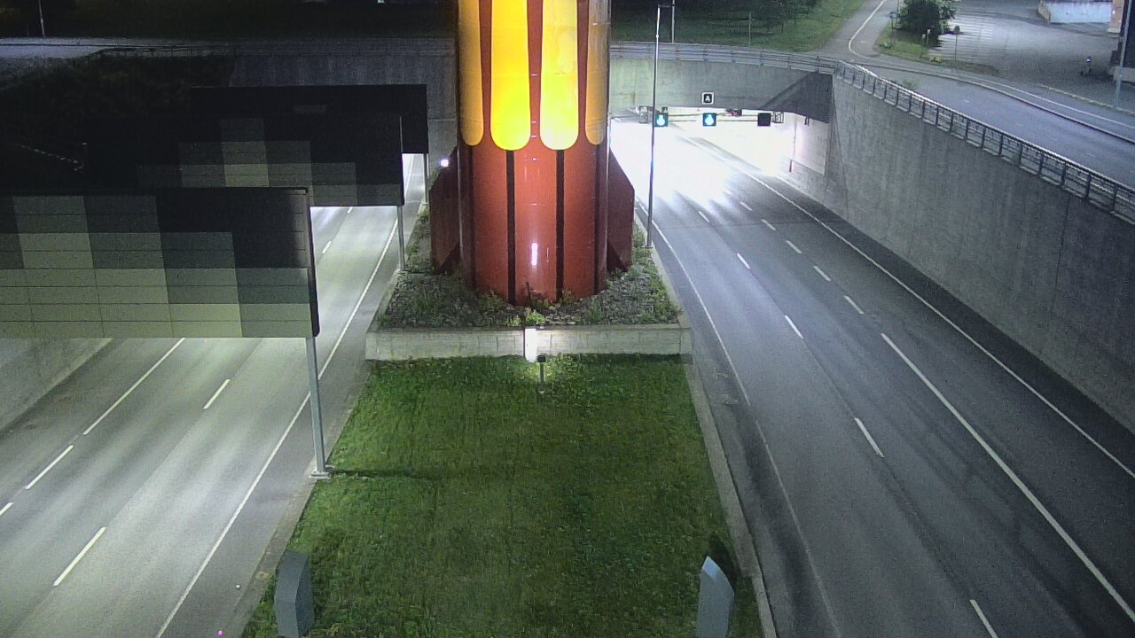 Kelikamerat Kuva Tie 12 Tampere, Rantatunnelin puomi, länsi, Tampere, Pirkanmaa
