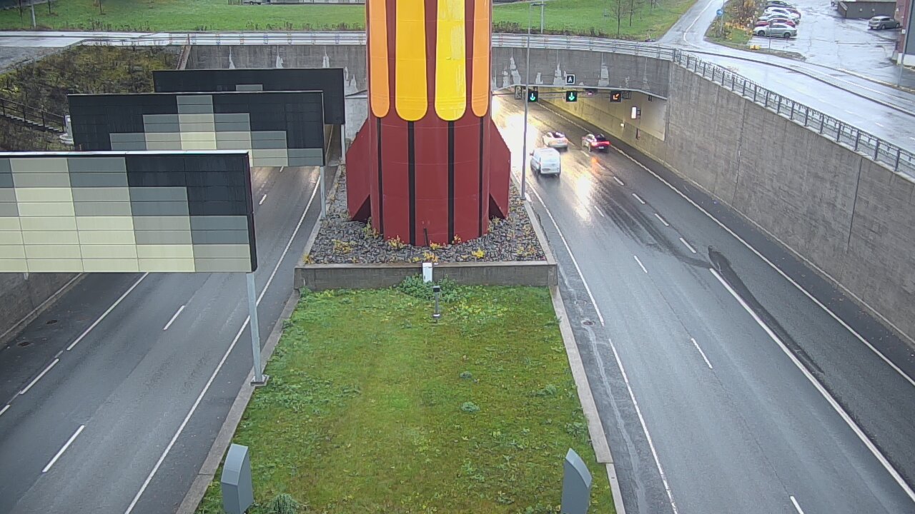 Kelikamerat Kuva Tie 12 Tampere, Rantatunnelin puomi, länsi, Tampere, Pirkanmaa