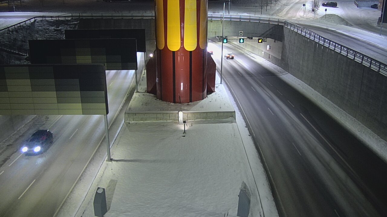 Kelikamerat Kuva Tie 12 Tampere, Rantatunnelin puomi, länsi, Tampere, Pirkanmaa