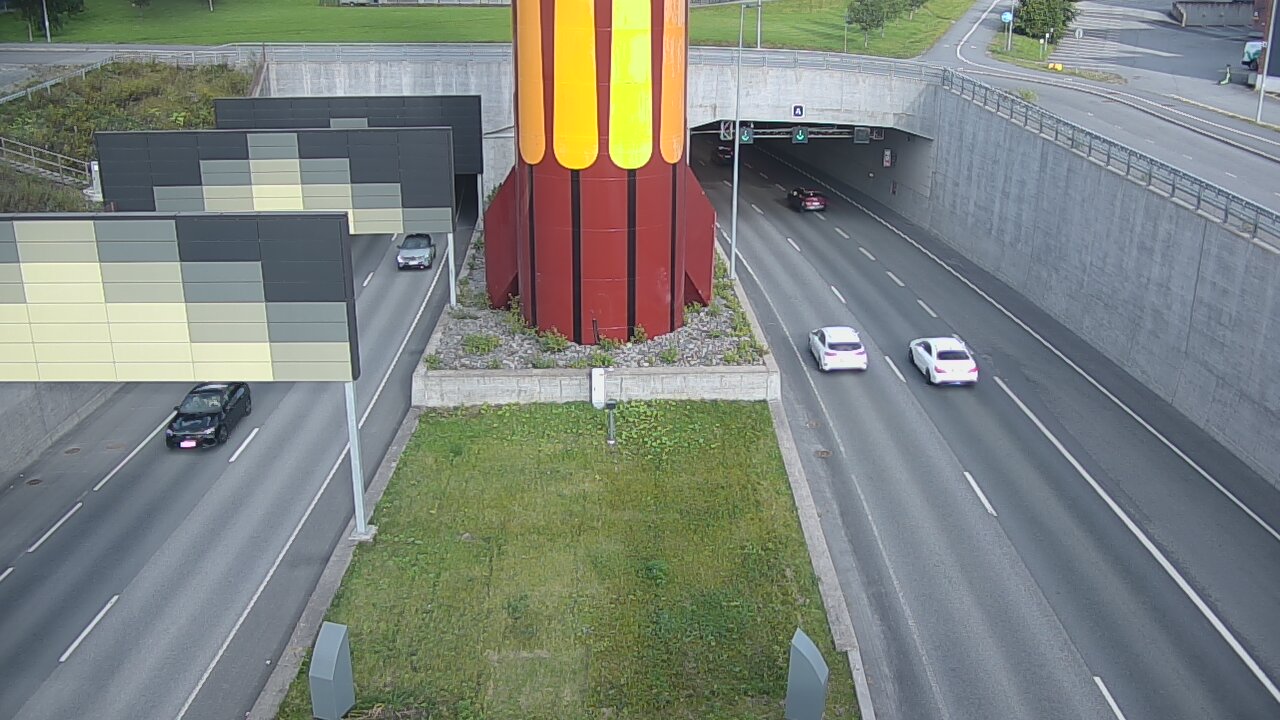 Kelikamerat Kuva Tie 12 Tampere, Rantatunnelin puomi, länsi, Tampere, Pirkanmaa