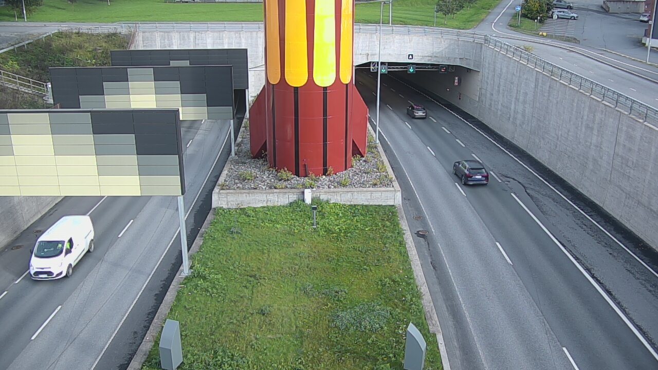 Kelikamerat Kuva Tie 12 Tampere, Rantatunnelin puomi, länsi, Tampere, Pirkanmaa