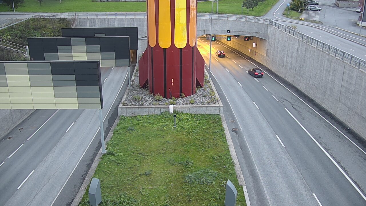 Kelikamerat Kuva Tie 12 Tampere, Rantatunnelin puomi, länsi, Tampere, Pirkanmaa