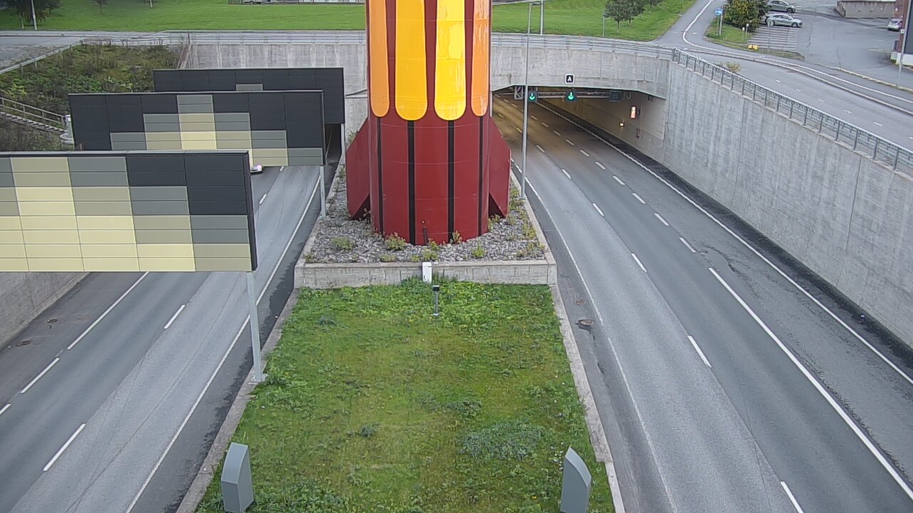 Kelikamerat Kuva Tie 12 Tampere, Rantatunnelin puomi, länsi, Tampere, Pirkanmaa