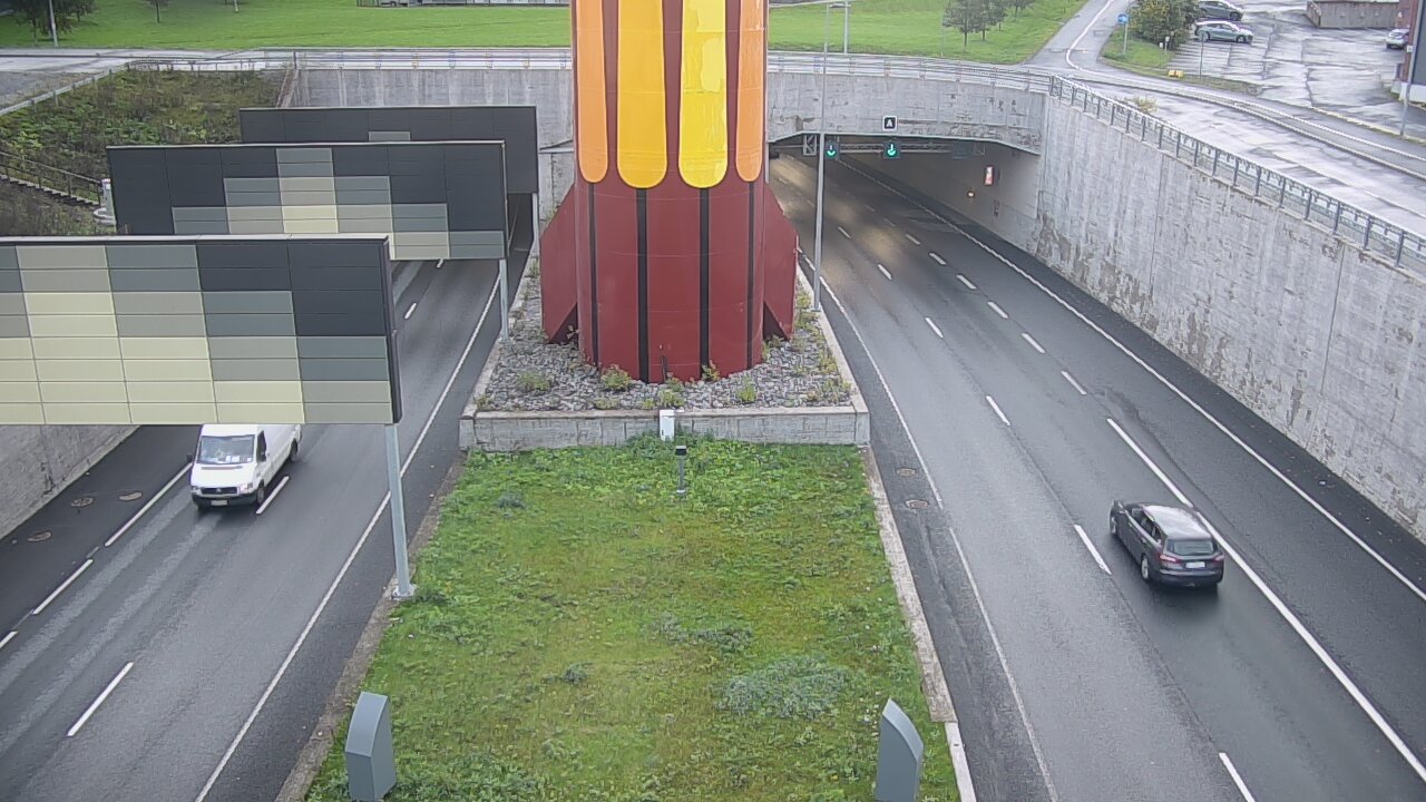 Kelikamerat Kuva Tie 12 Tampere, Rantatunnelin puomi, länsi, Tampere, Pirkanmaa
