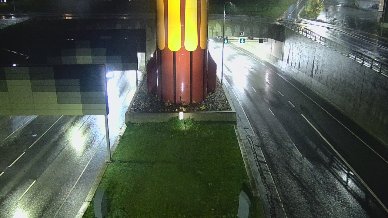 Kelikamerat Kuva Tie 12 Tampere, Rantatunnelin puomi, länsi, Tampere, Pirkanmaa