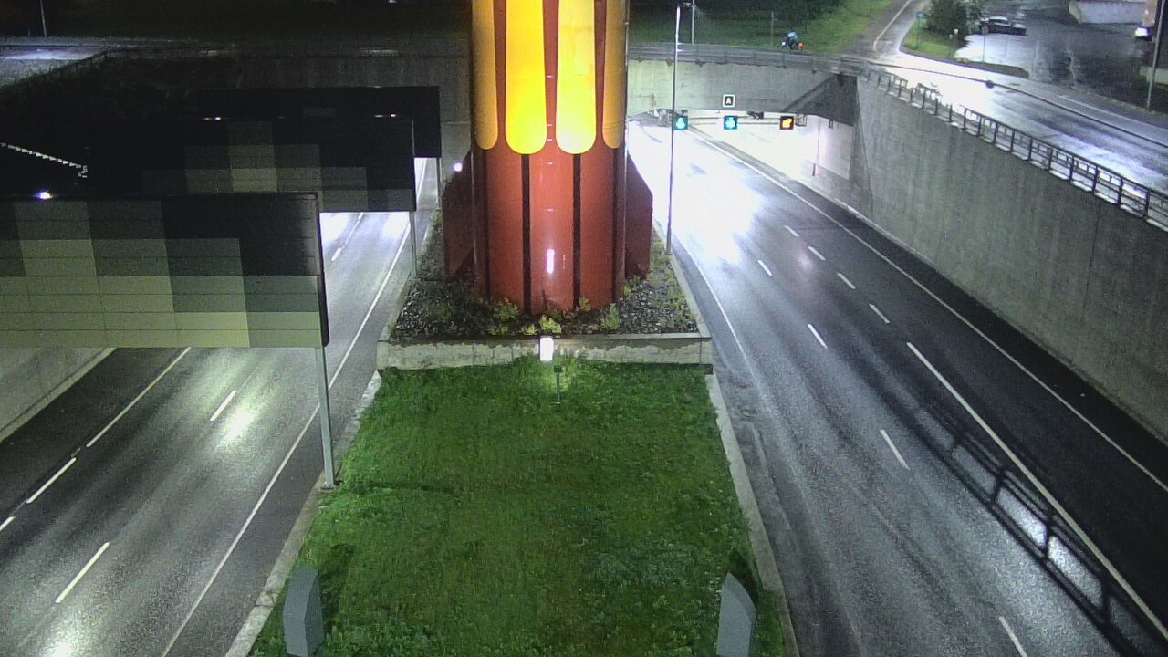 Kelikamerat Kuva Tie 12 Tampere, Rantatunnelin puomi, länsi, Tampere, Pirkanmaa