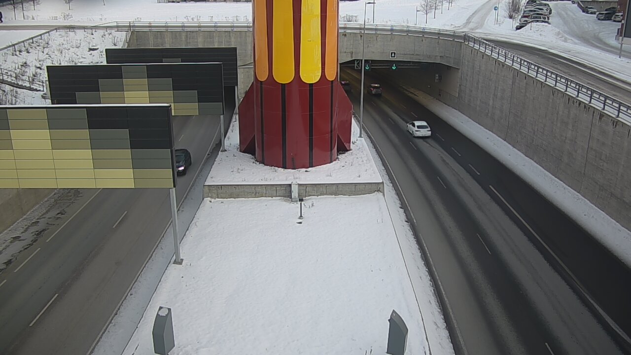 Kelikamerat Kuva Tie 12 Tampere, Rantatunnelin puomi, länsi, Tampere, Pirkanmaa