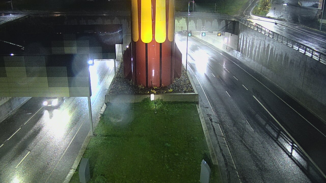 Kelikamerat Kuva Tie 12 Tampere, Rantatunnelin puomi, länsi, Tampere, Pirkanmaa