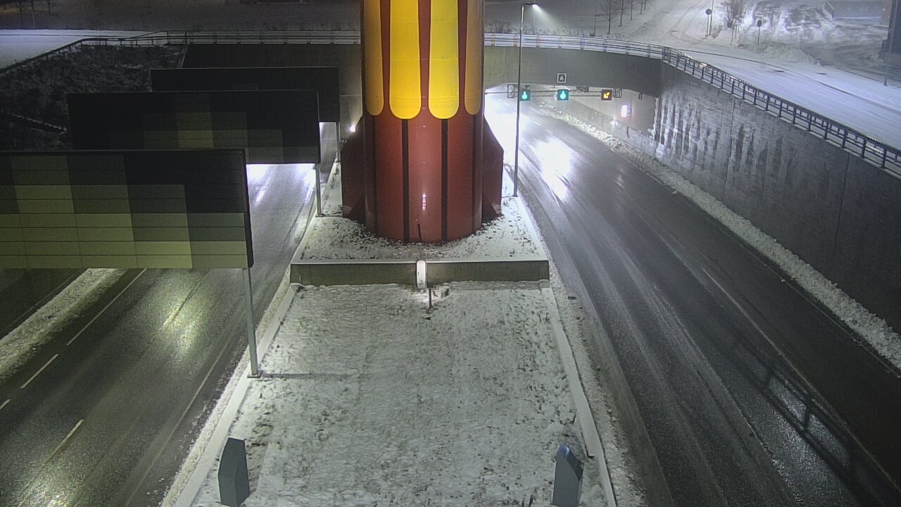 Kelikamerat Kuva Tie 12 Tampere, Rantatunnelin puomi, länsi, Tampere, Pirkanmaa