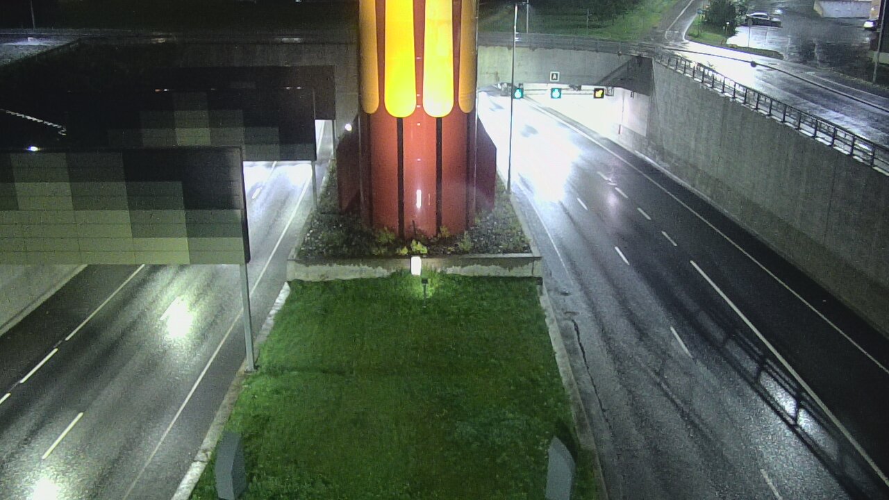 Kelikamerat Kuva Tie 12 Tampere, Rantatunnelin puomi, länsi, Tampere, Pirkanmaa
