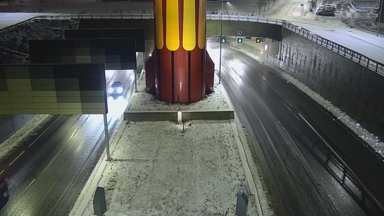 Kelikamerat Kuva Tie 12 Tampere, Rantatunnelin puomi, länsi, Tampere, Pirkanmaa