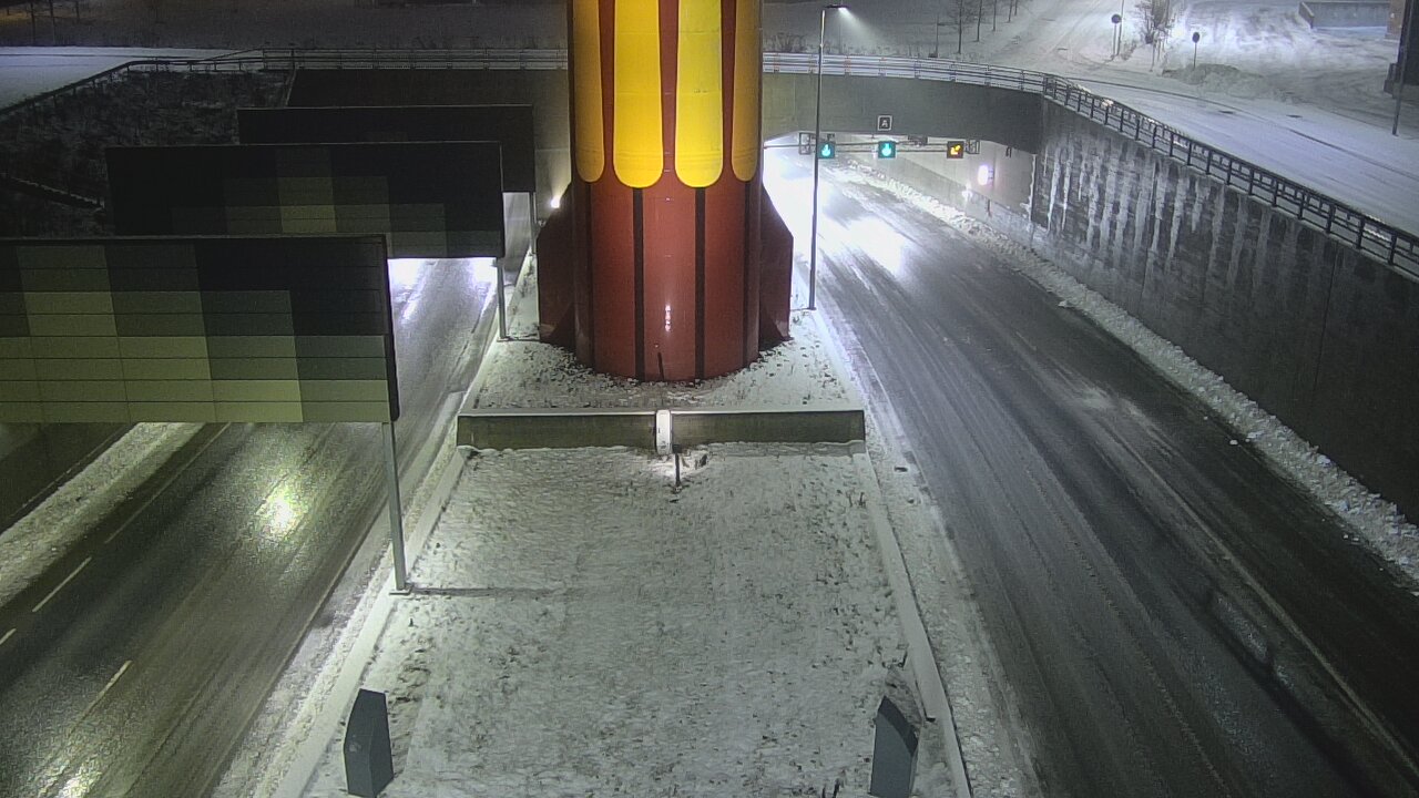 Kelikamerat Kuva Tie 12 Tampere, Rantatunnelin puomi, länsi, Tampere, Pirkanmaa