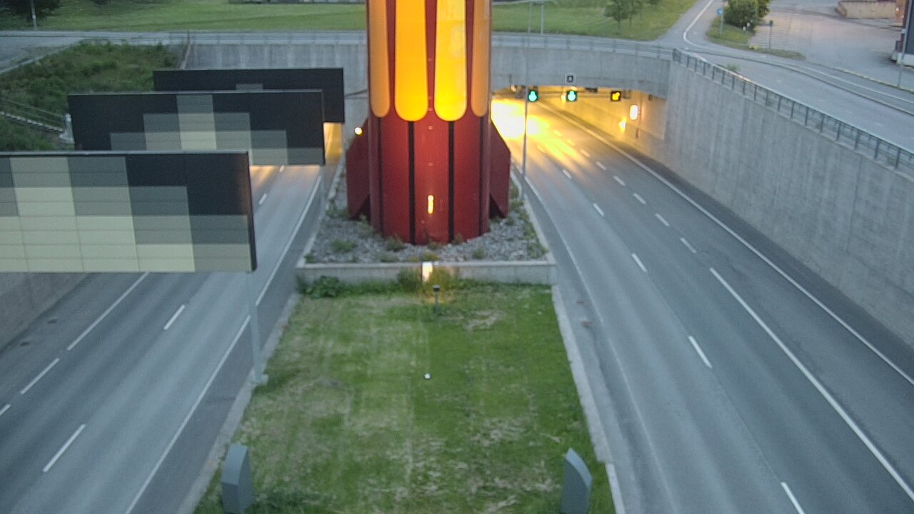 Kelikamerat Kuva Tie 12 Tampere, Rantatunnelin puomi, länsi, Tampere, Pirkanmaa