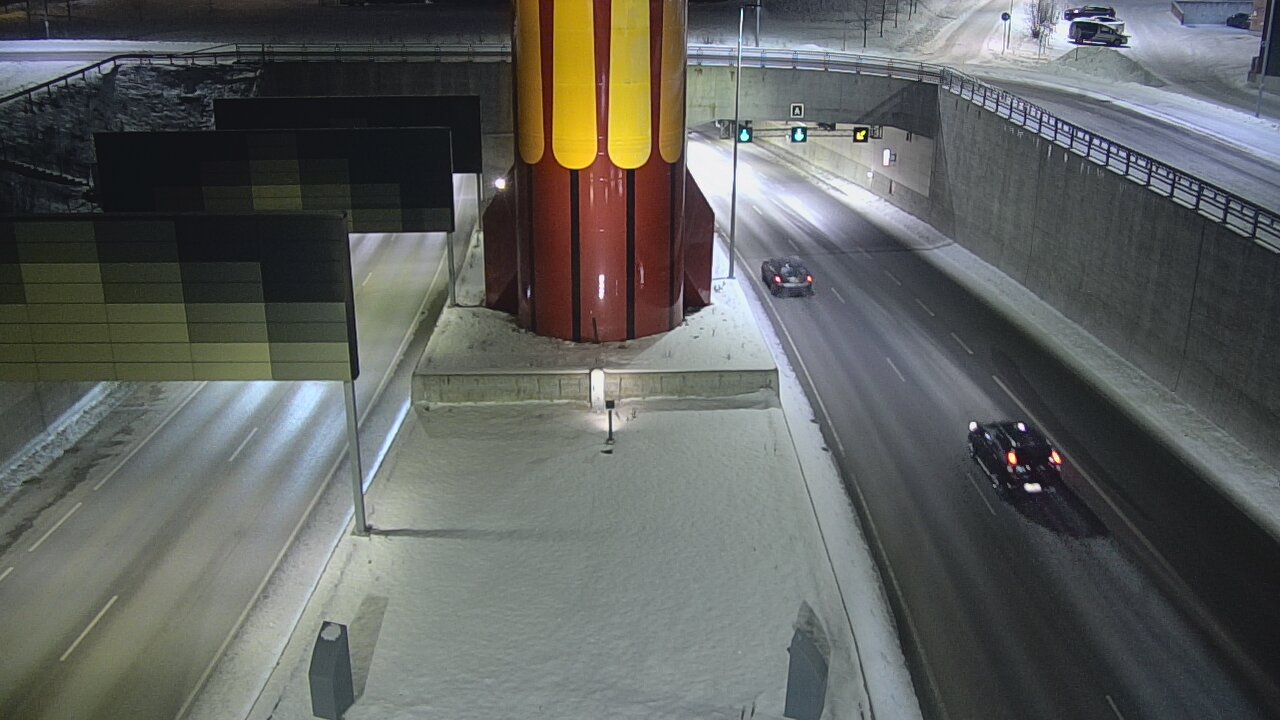 Kelikamerat Kuva Tie 12 Tampere, Rantatunnelin puomi, länsi, Tampere, Pirkanmaa