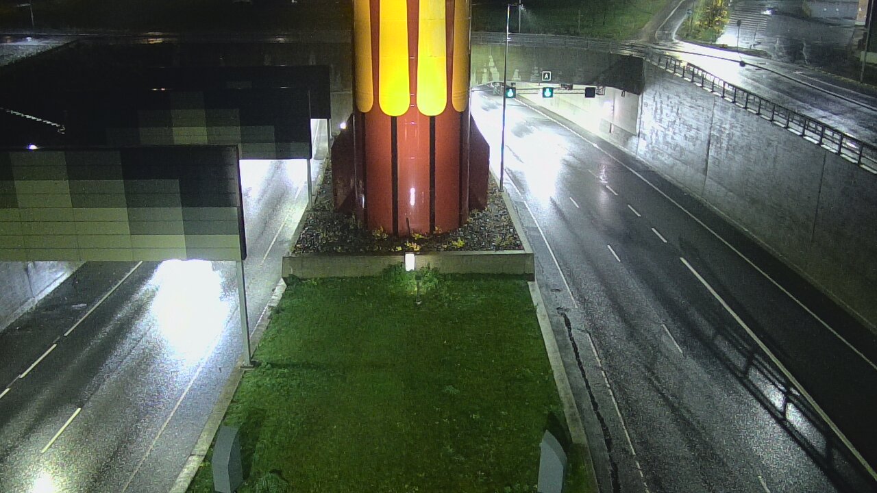 Kelikamerat Kuva Tie 12 Tampere, Rantatunnelin puomi, länsi, Tampere, Pirkanmaa