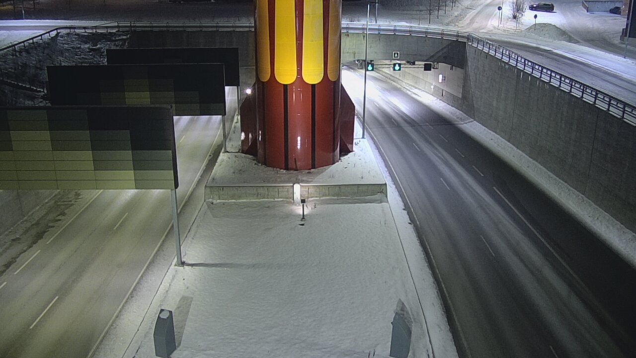 Kelikamerat Kuva Tie 12 Tampere, Rantatunnelin puomi, länsi, Tampere, Pirkanmaa