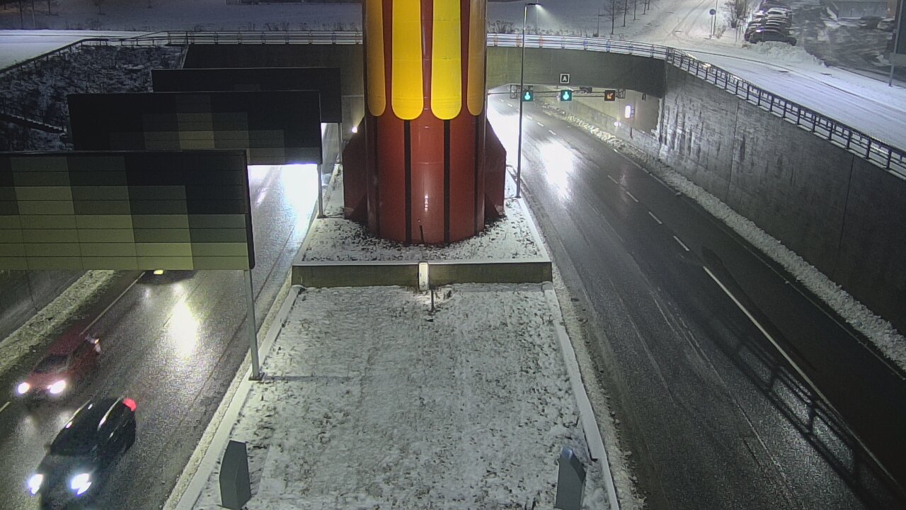 Kelikamerat Kuva Tie 12 Tampere, Rantatunnelin puomi, länsi, Tampere, Pirkanmaa