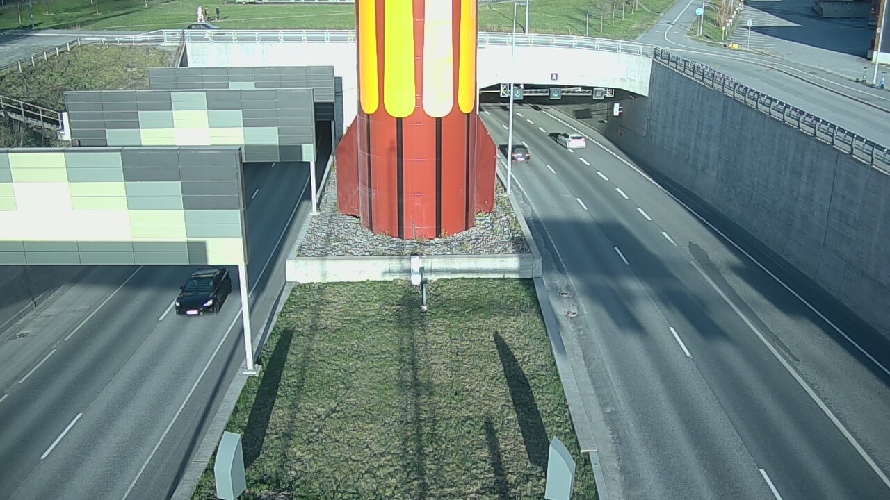 Weather Camera Image Road 12 Tampere, Rantatunneli boom west, Tampere, Pirkanmaa