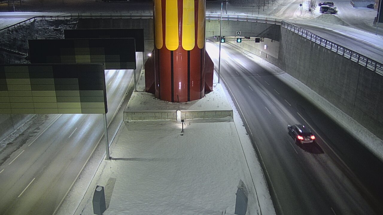 Kelikamerat Kuva Tie 12 Tampere, Rantatunnelin puomi, länsi, Tampere, Pirkanmaa