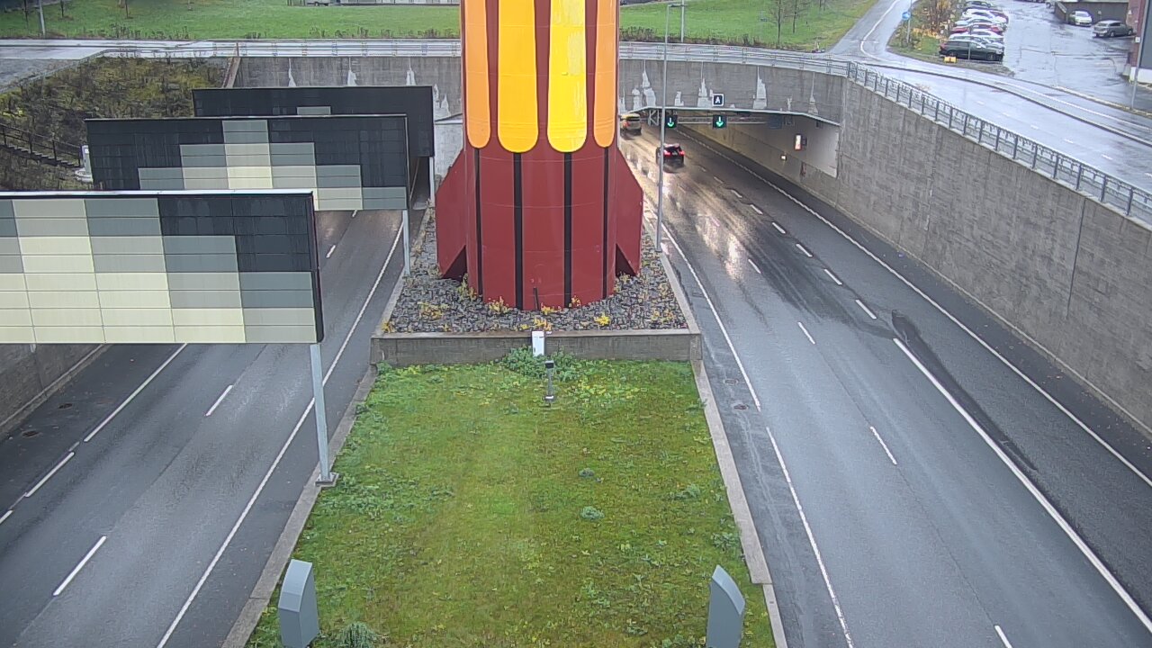 Kelikamerat Kuva Tie 12 Tampere, Rantatunnelin puomi, länsi, Tampere, Pirkanmaa