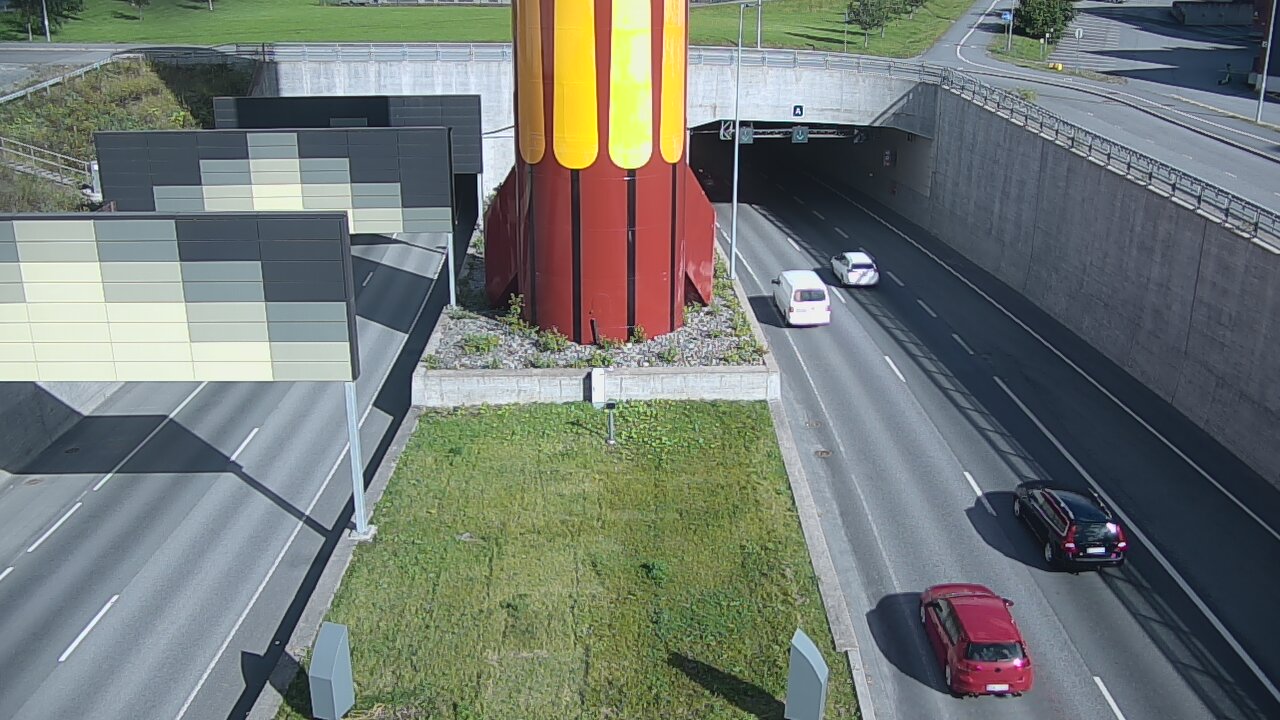 Kelikamerat Kuva Tie 12 Tampere, Rantatunnelin puomi, länsi, Tampere, Pirkanmaa