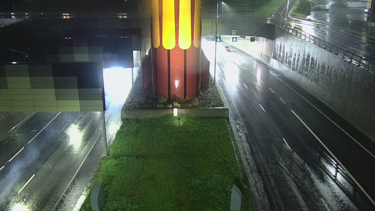 Kelikamerat Kuva Tie 12 Tampere, Rantatunnelin puomi, länsi, Tampere, Pirkanmaa