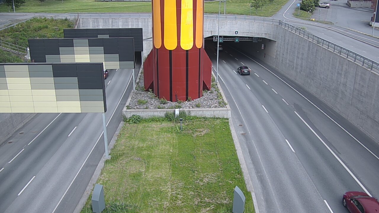 Kelikamerat Kuva Tie 12 Tampere, Rantatunnelin puomi, länsi, Tampere, Pirkanmaa