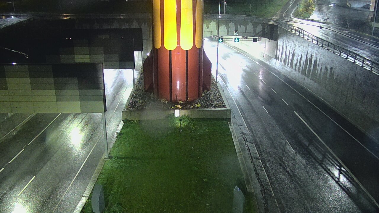 Kelikamerat Kuva Tie 12 Tampere, Rantatunnelin puomi, länsi, Tampere, Pirkanmaa