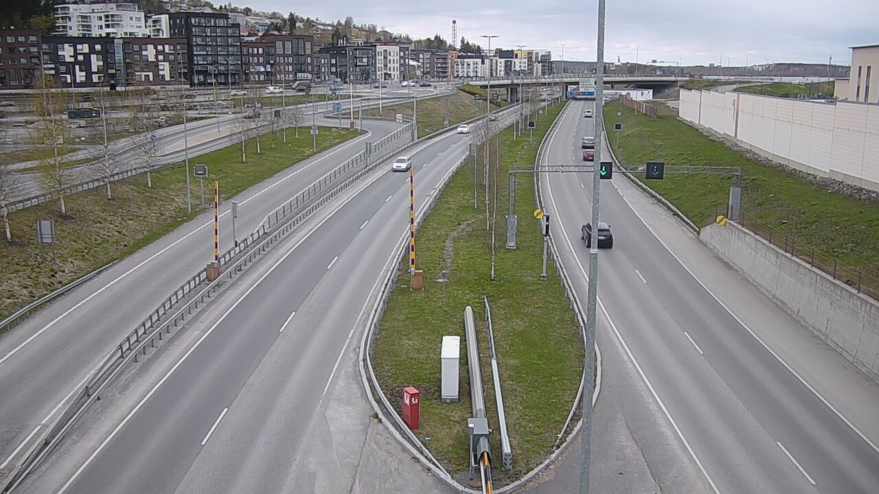 Weather Camera Image Road 12 Tampere, Rantatunneli boom west, Tampere, Pirkanmaa