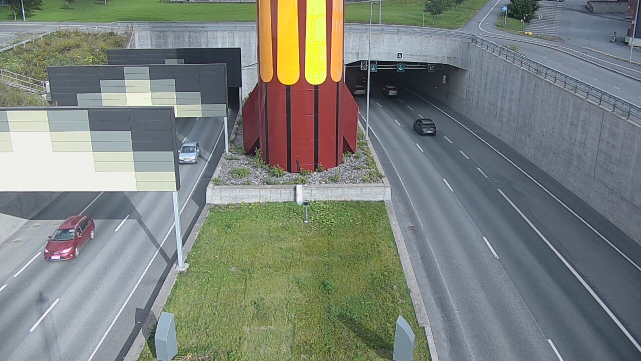 Kelikamerat Kuva Tie 12 Tampere, Rantatunnelin puomi, länsi, Tampere, Pirkanmaa
